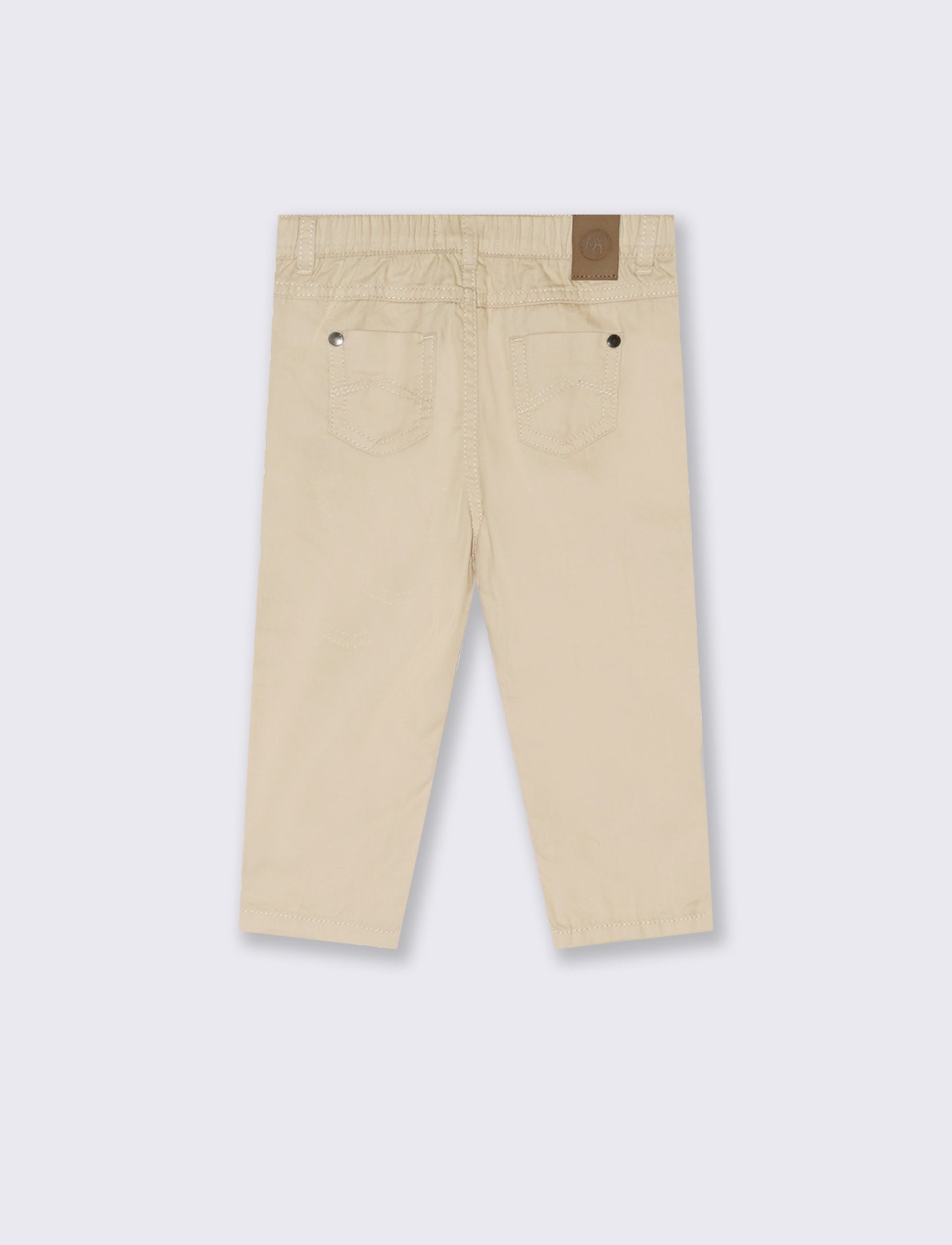 Pantaloni modello regular da neonato - Beige