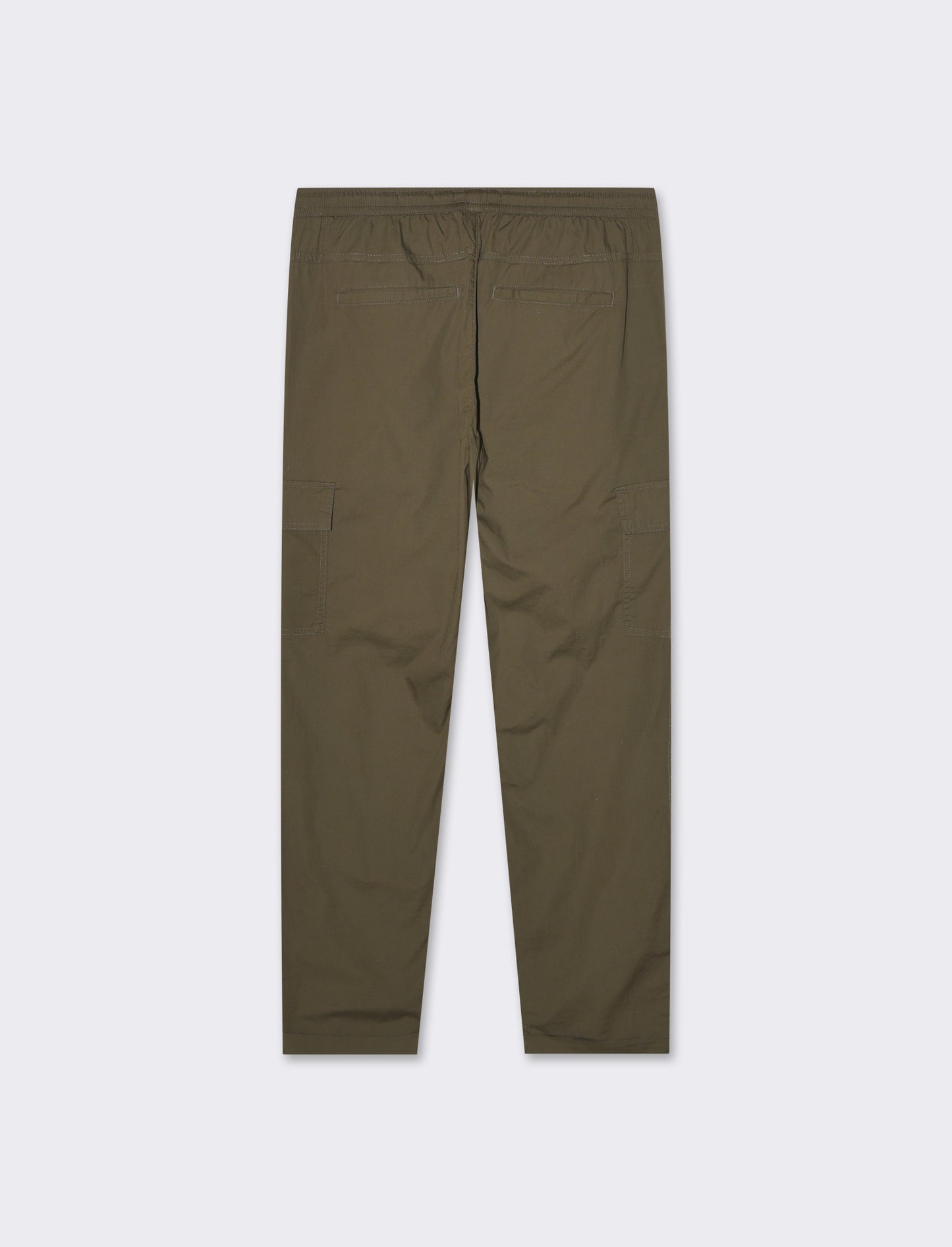 Pantaloni cargo jogger in cotone da uomo - Verde kaki