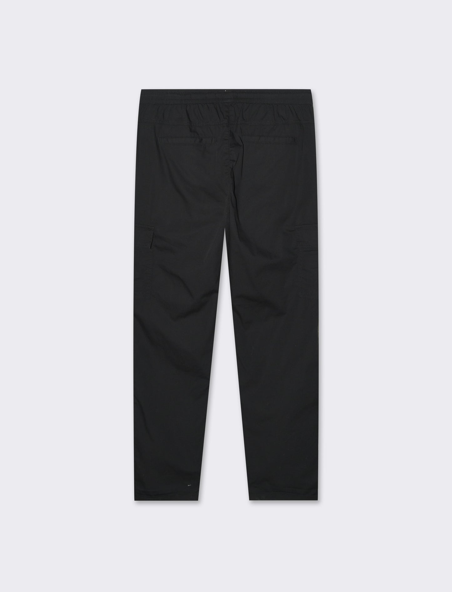 Pantaloni cargo jogger in cotone da uomo - Nero