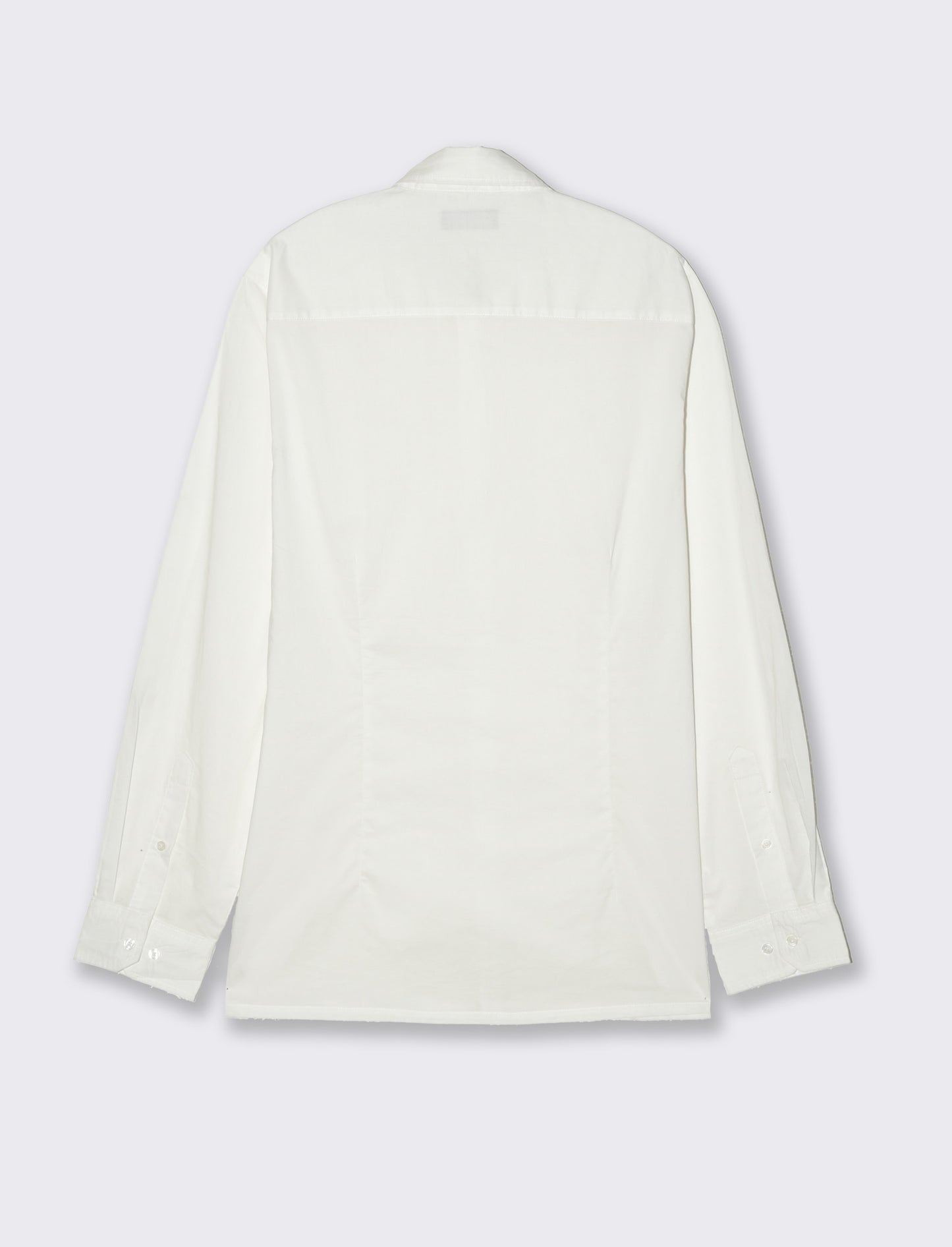 Camicia in voile da uomo - Bianco