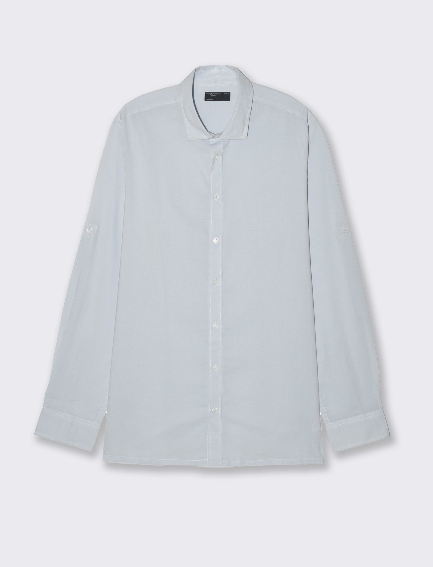 Man's voile shirt for effortless style - Sky blue