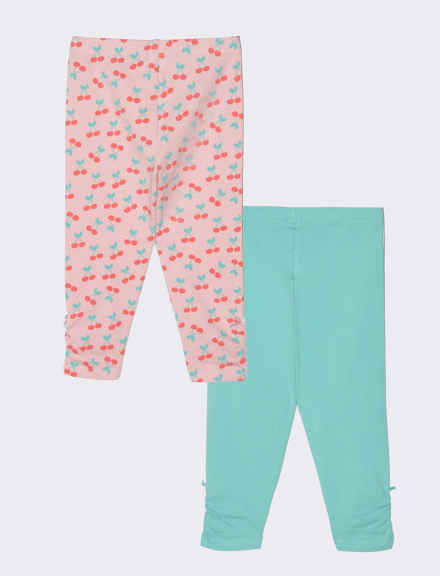 Leggings BIPACK da neonata - Verde acqua