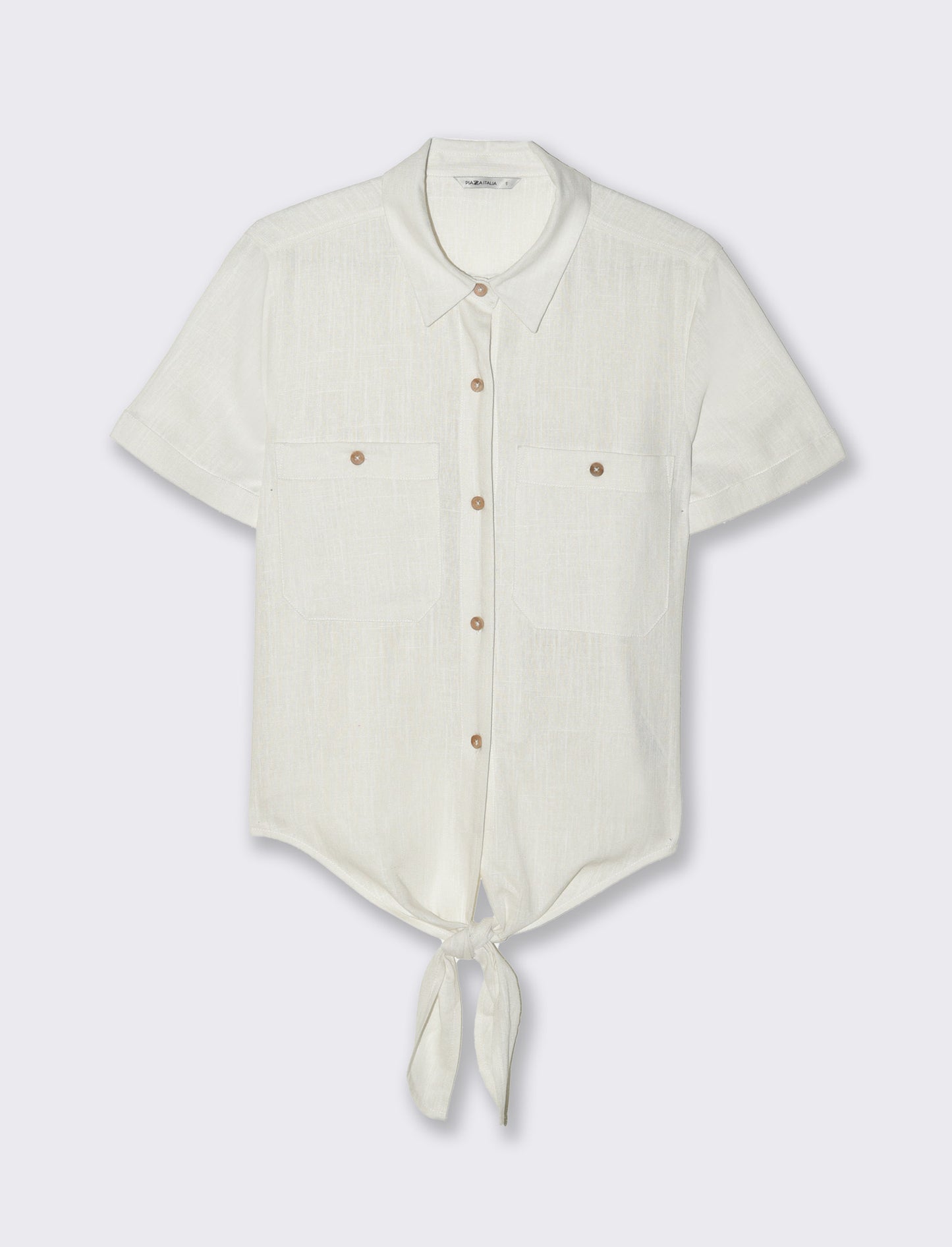 Woman's short sleeve shirt - White
