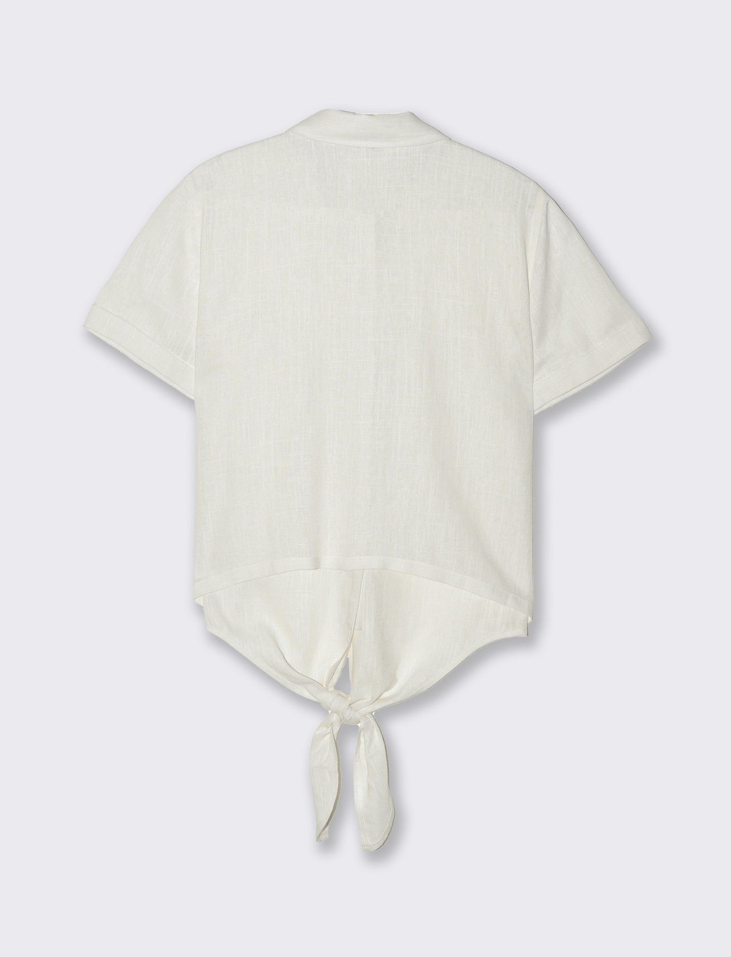 Woman's short sleeve shirt - White