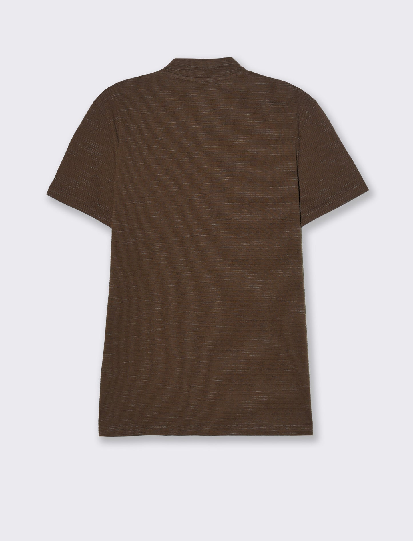 Polo struttura slub injected da uomo - Moro