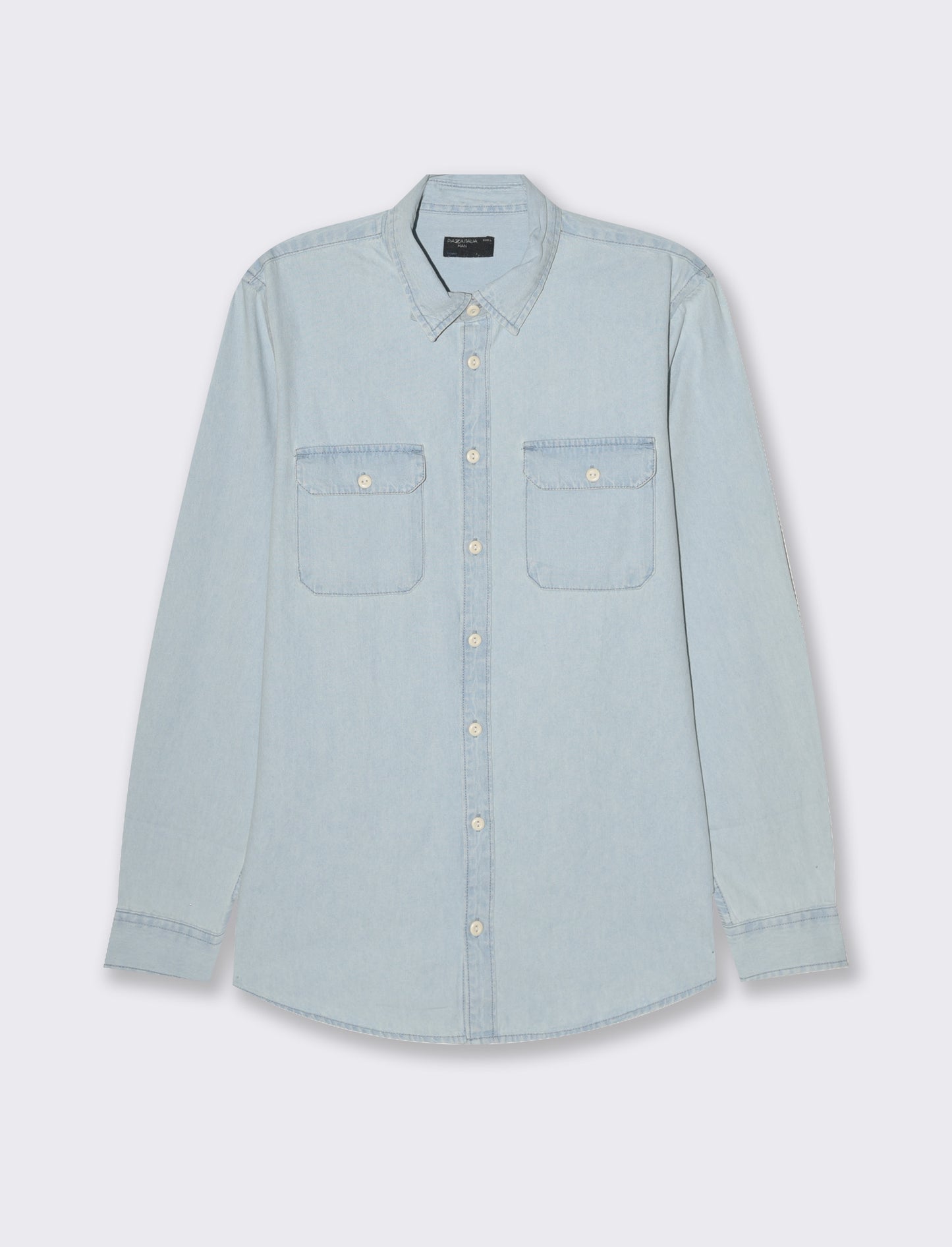 Camicia in denim da uomo - Denim chiaro