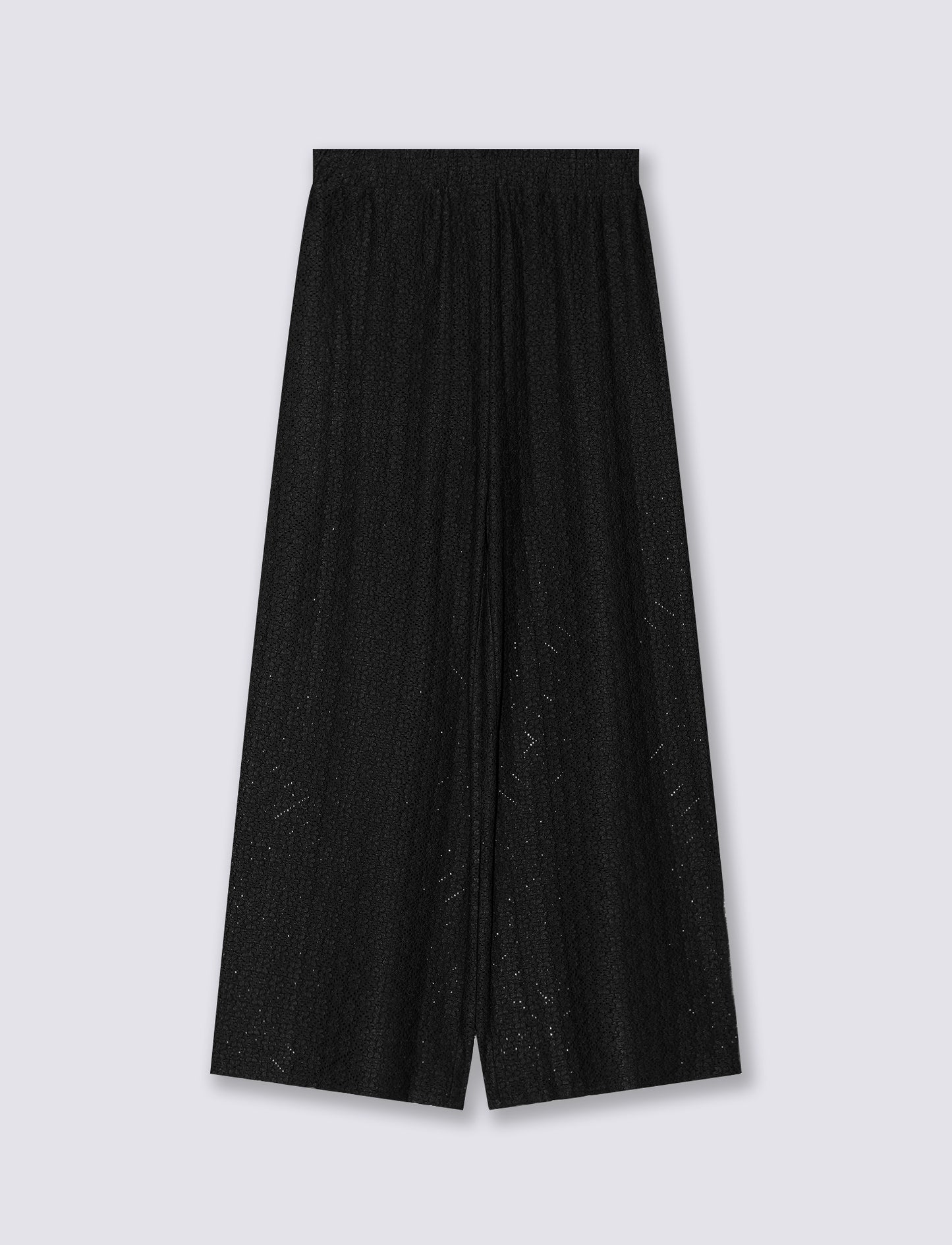 Pantalone in pizzo da donna - Nero