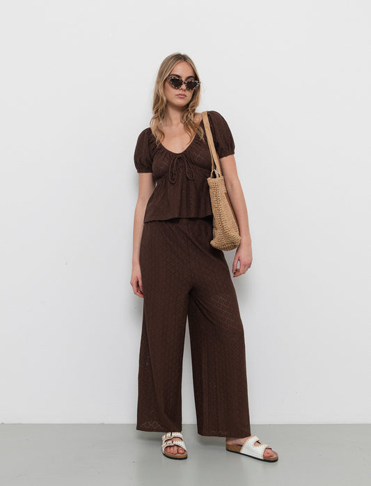 T-shirt con manica a sbuffo da donna - Caffe'