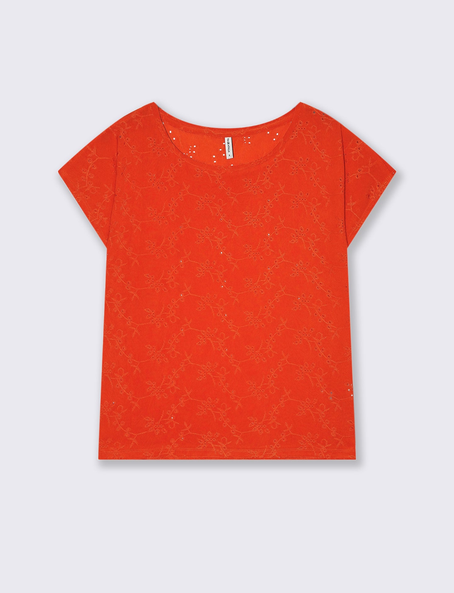 T-shirt in pizzo da donna - Arancio