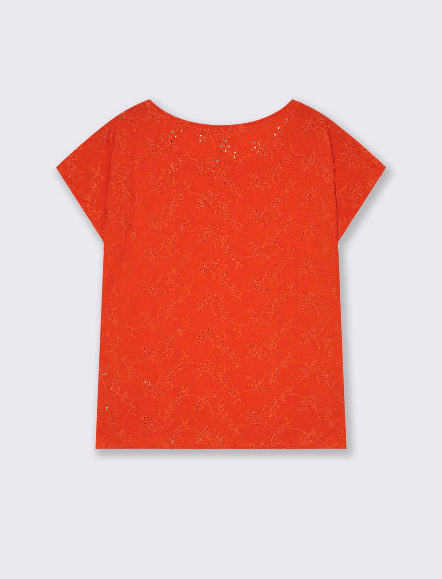 T-shirt in pizzo da donna - Arancio