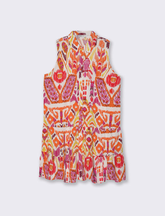 Woman's short chemisier dress - 