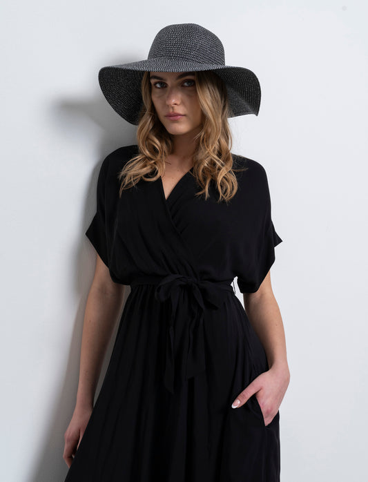 Vestito lungo da donna - Nero