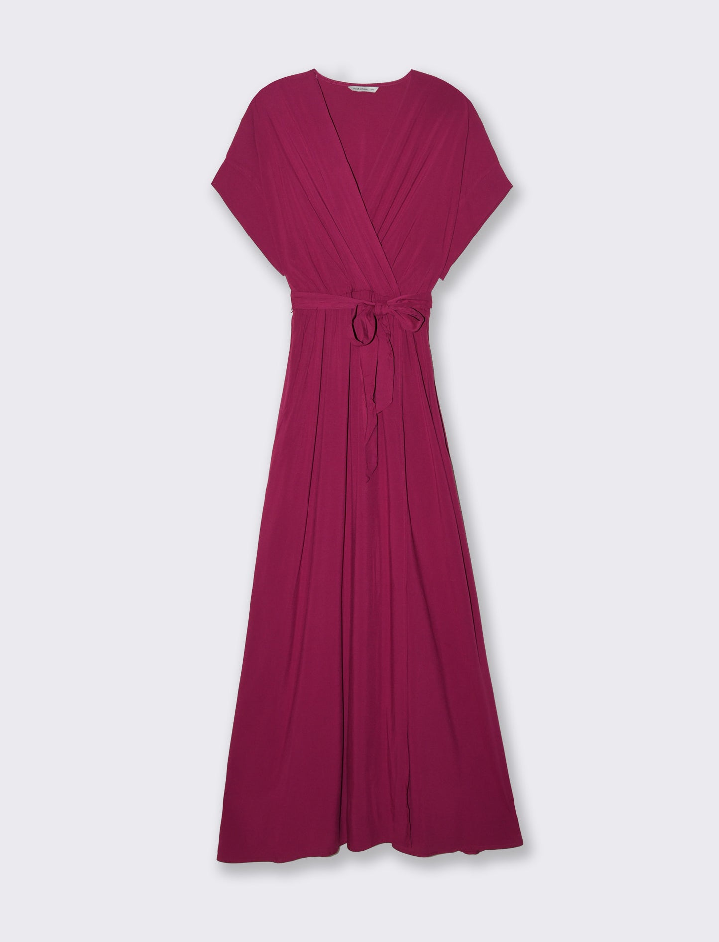 Vestito lungo da donna - Rosso india