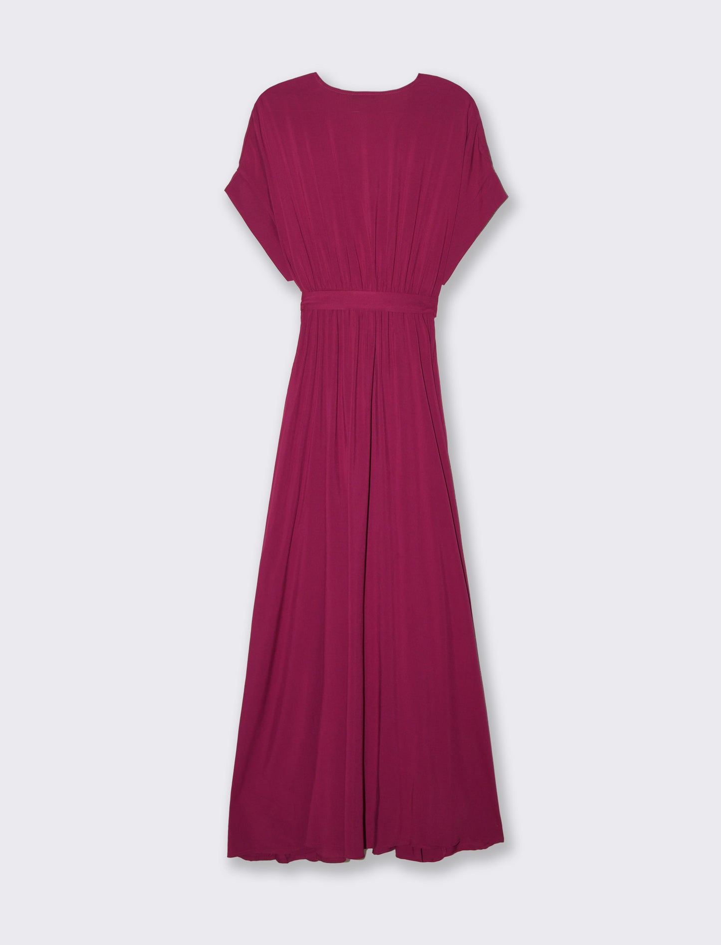 Vestito lungo da donna - Rosso india