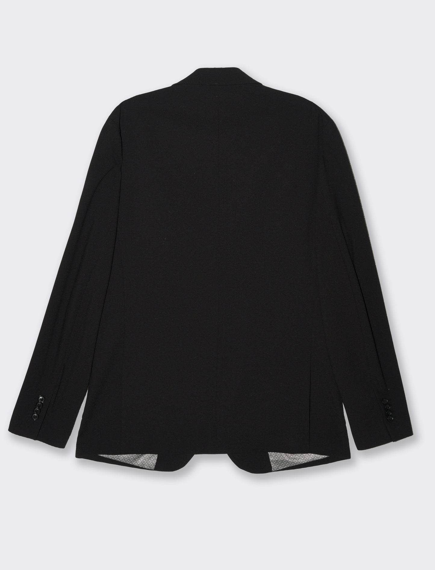 Man's micro waffle structure blazer - Black