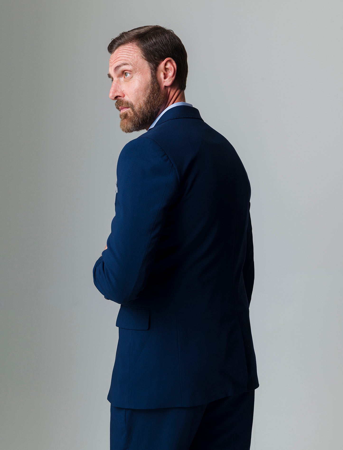 Man's formal fit blazer for complete look - Blue