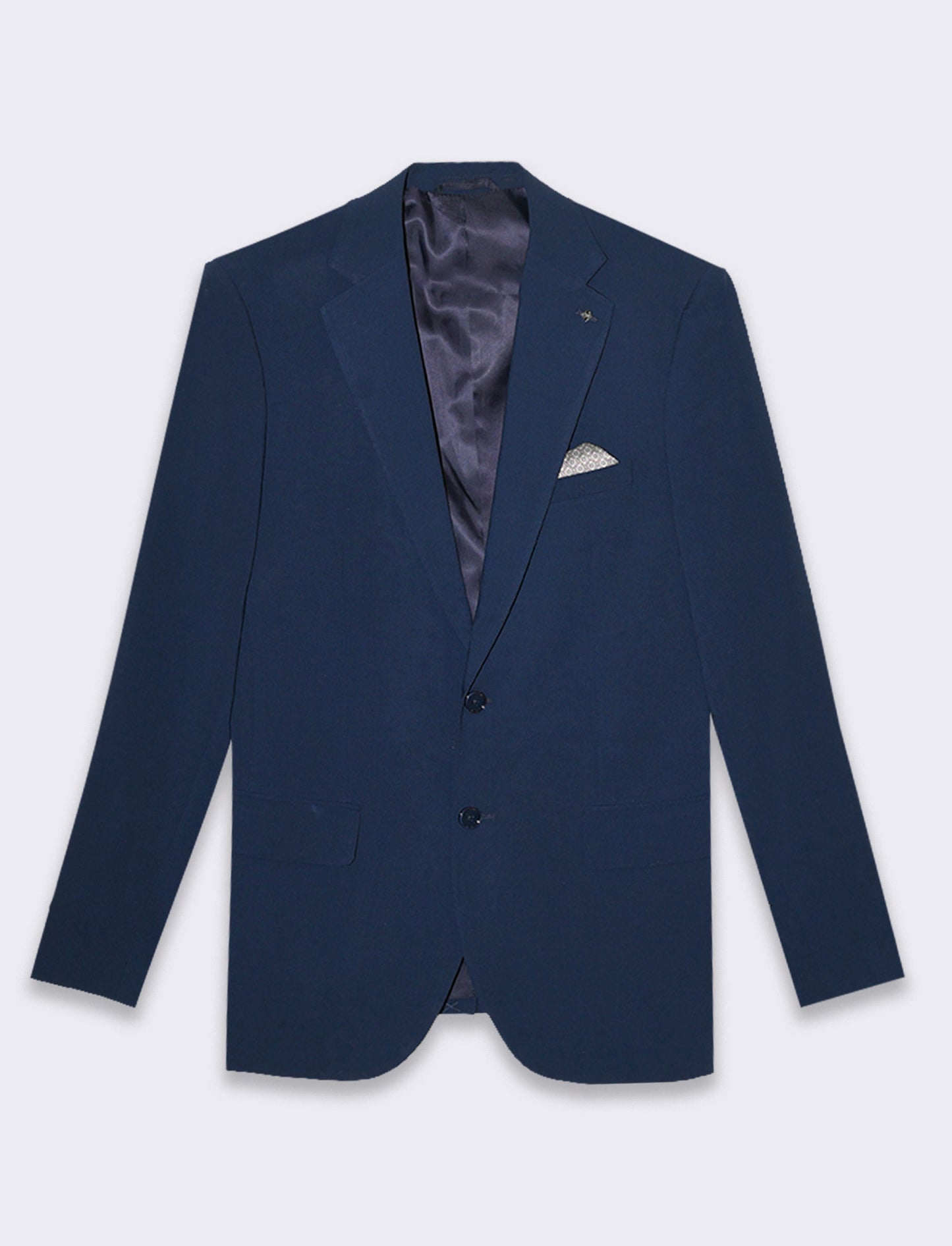Man's formal fit blazer for complete look - Blue