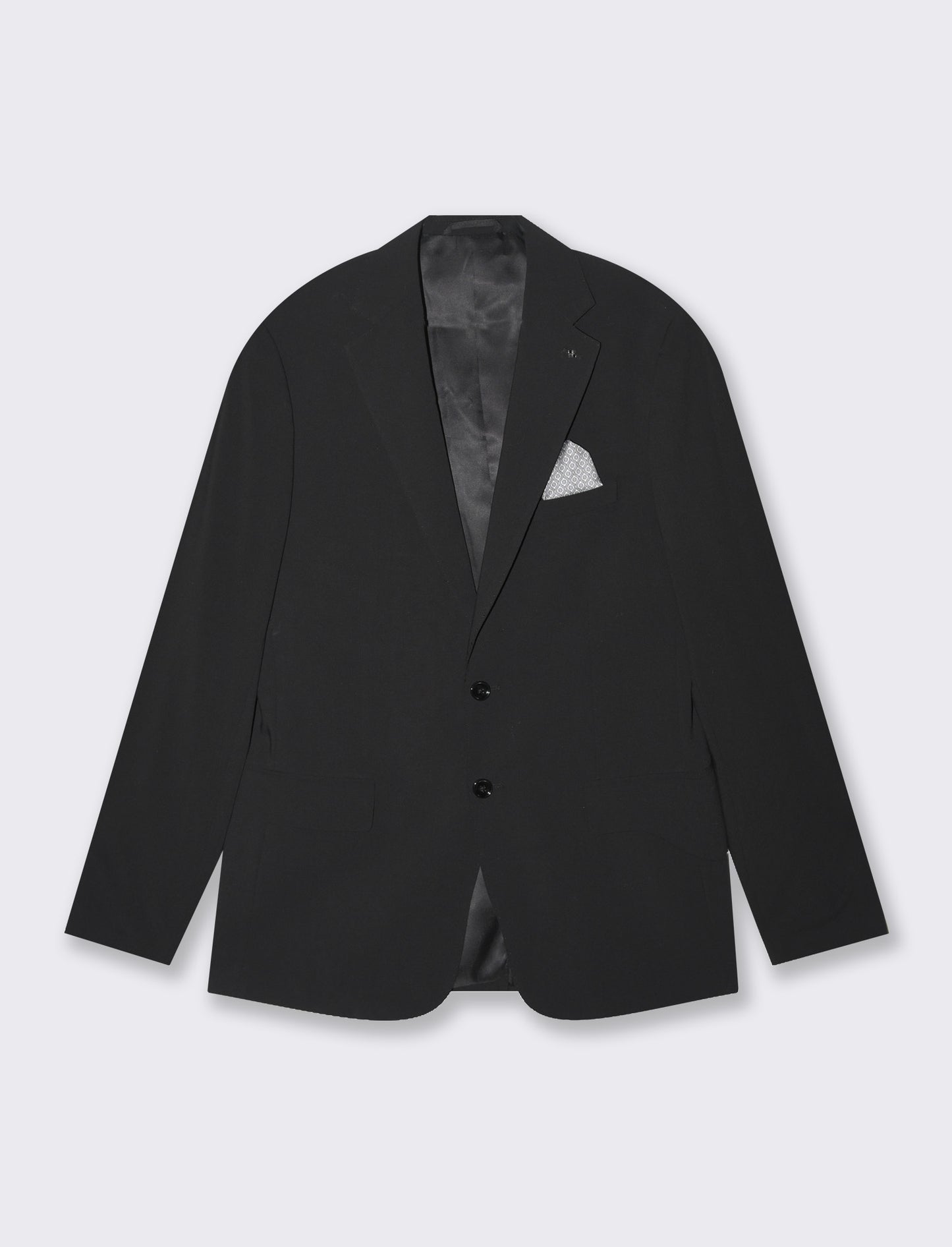 Man's formal fit blazer for complete look - Black