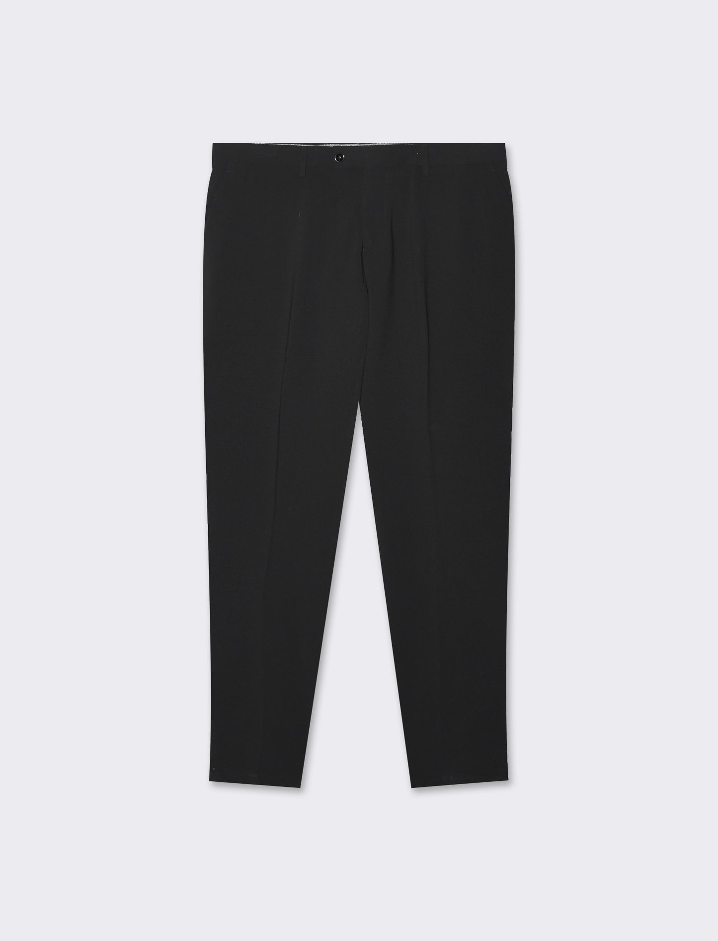 Pantaloni da completo formal fit da uomo - Nero