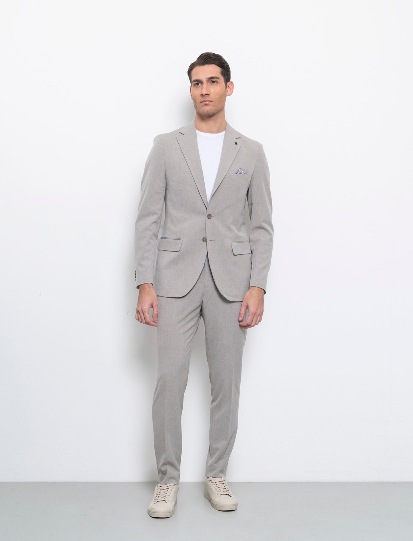 Man's fil-a-fil suit blazer - Grey