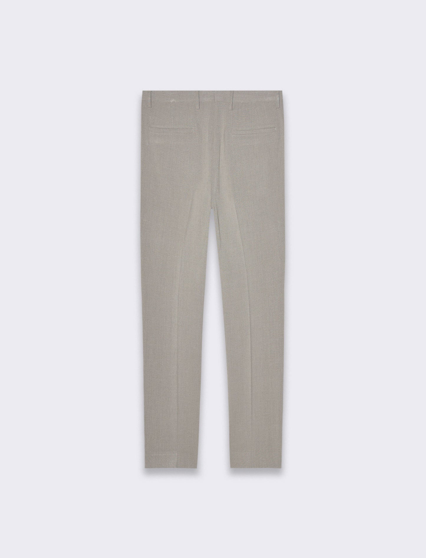 Pantaloni da completo effetto fil a fil da uomo - Grigio tortora