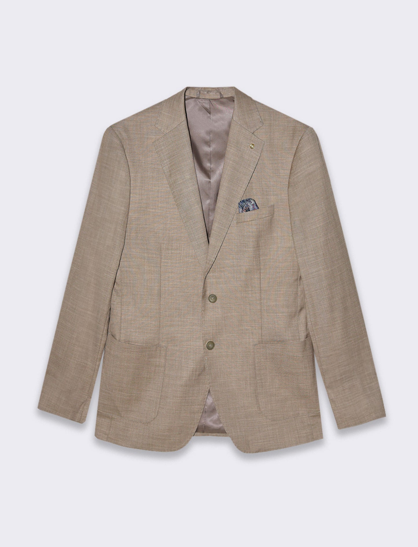 Man's formal fit blazer for complete look - Grey
