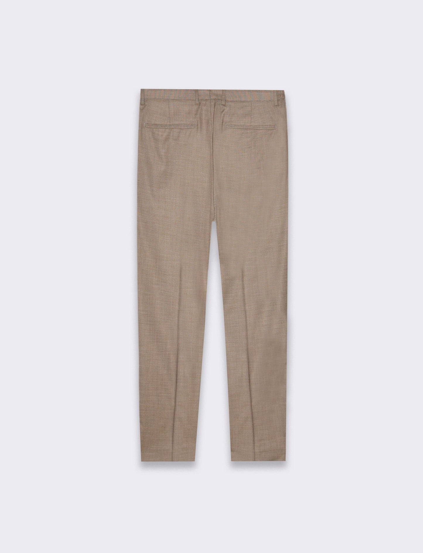 Pantaloni da completo formal fit da uomo - Grigio fango