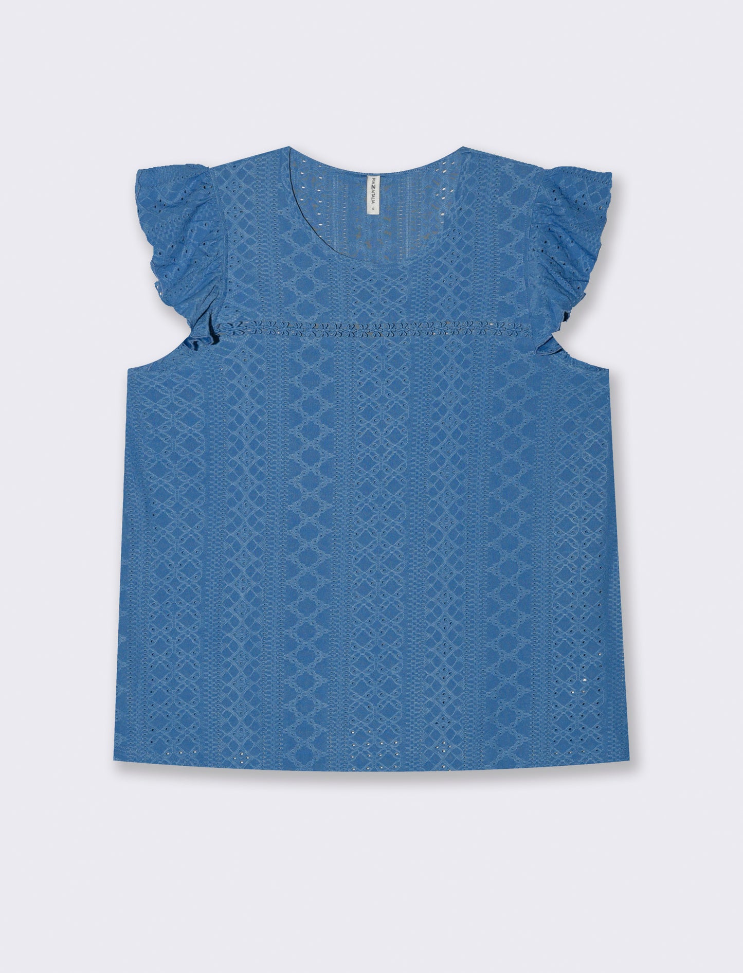 Top in pizzo da donna - Bluette