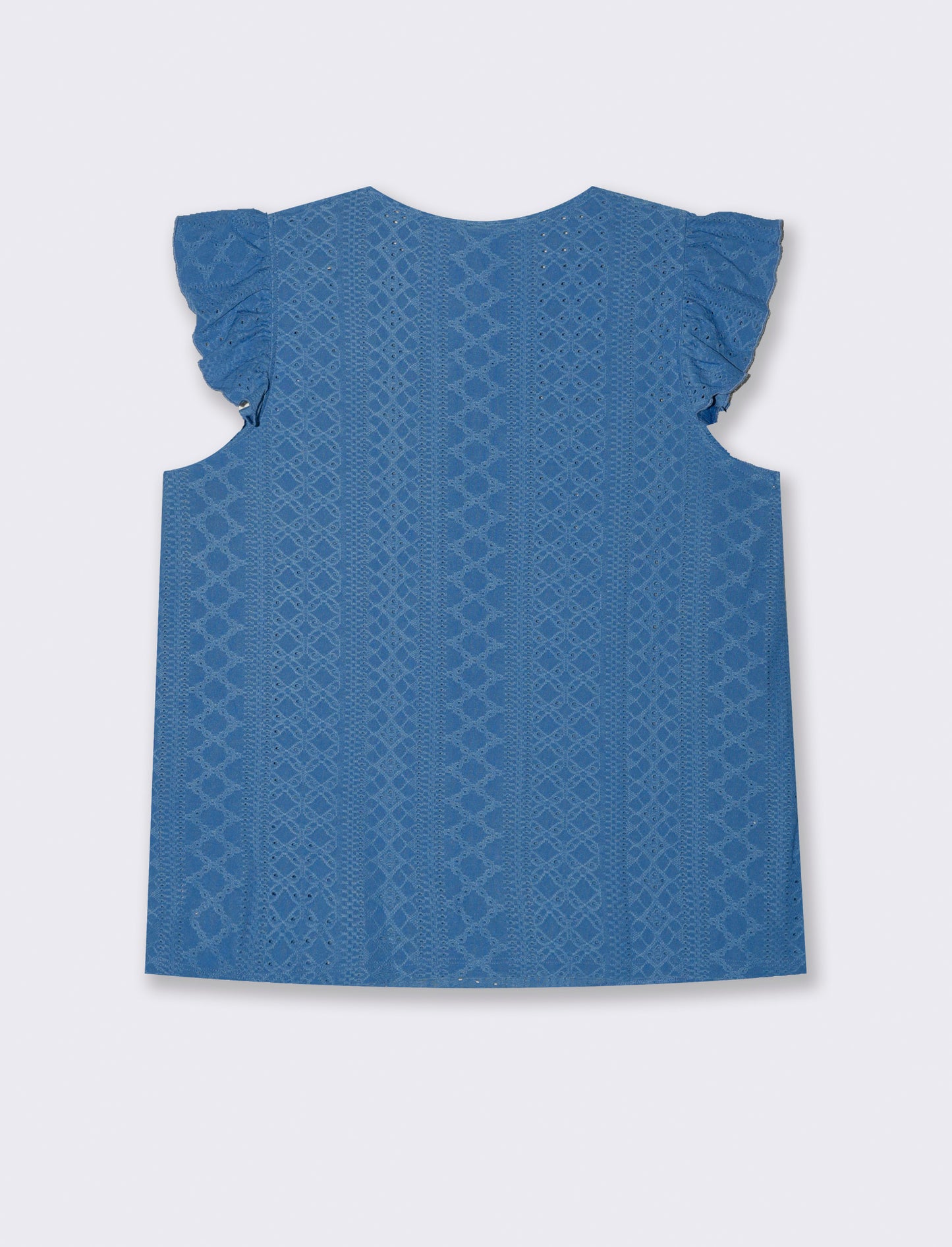 Top in pizzo da donna - Bluette