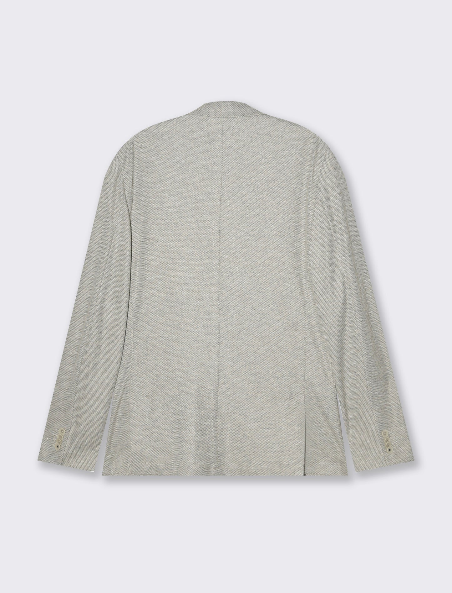 Man's jacquard structured blazer - Beige