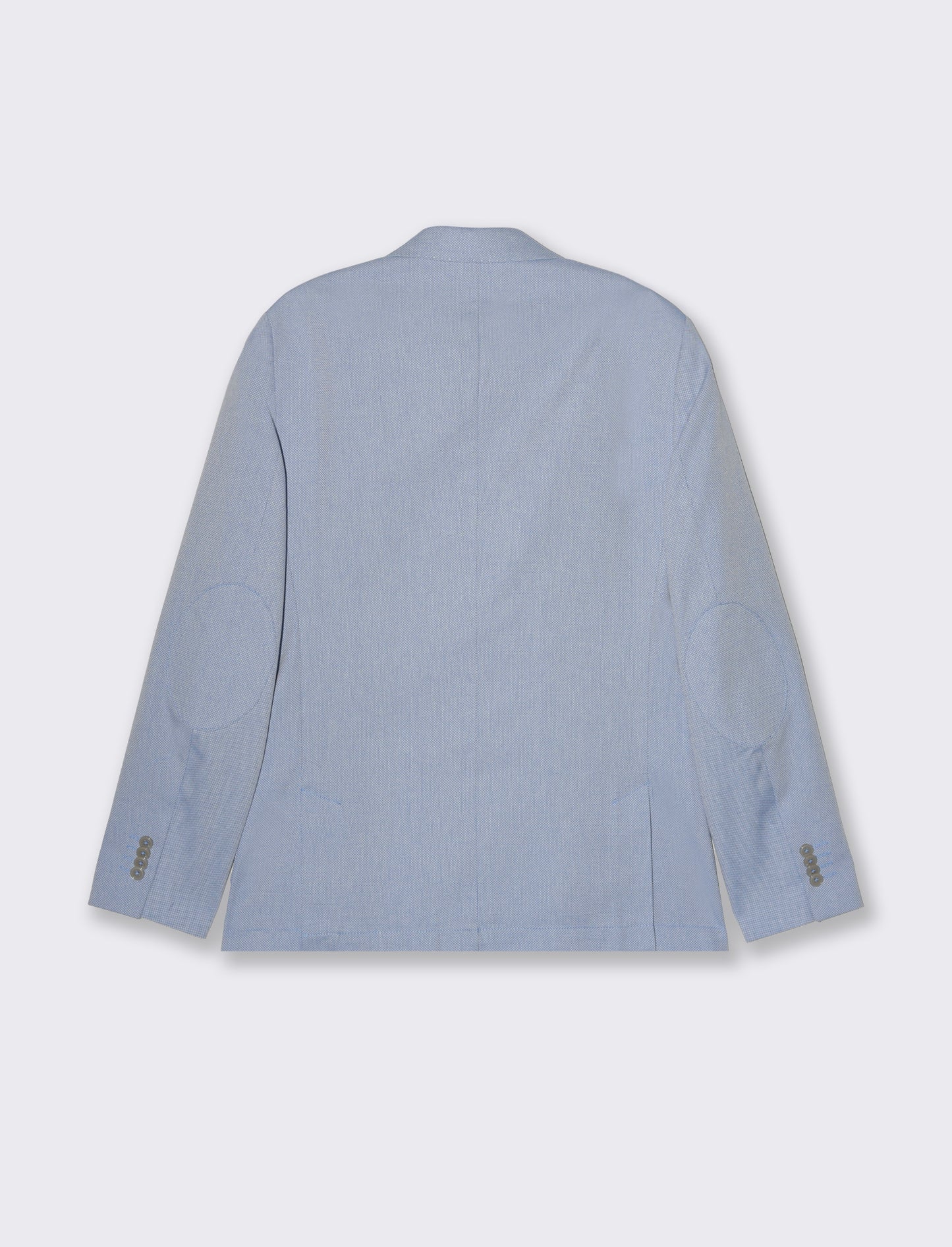 Blazer struttura occhio di pernice da uomo - Celeste