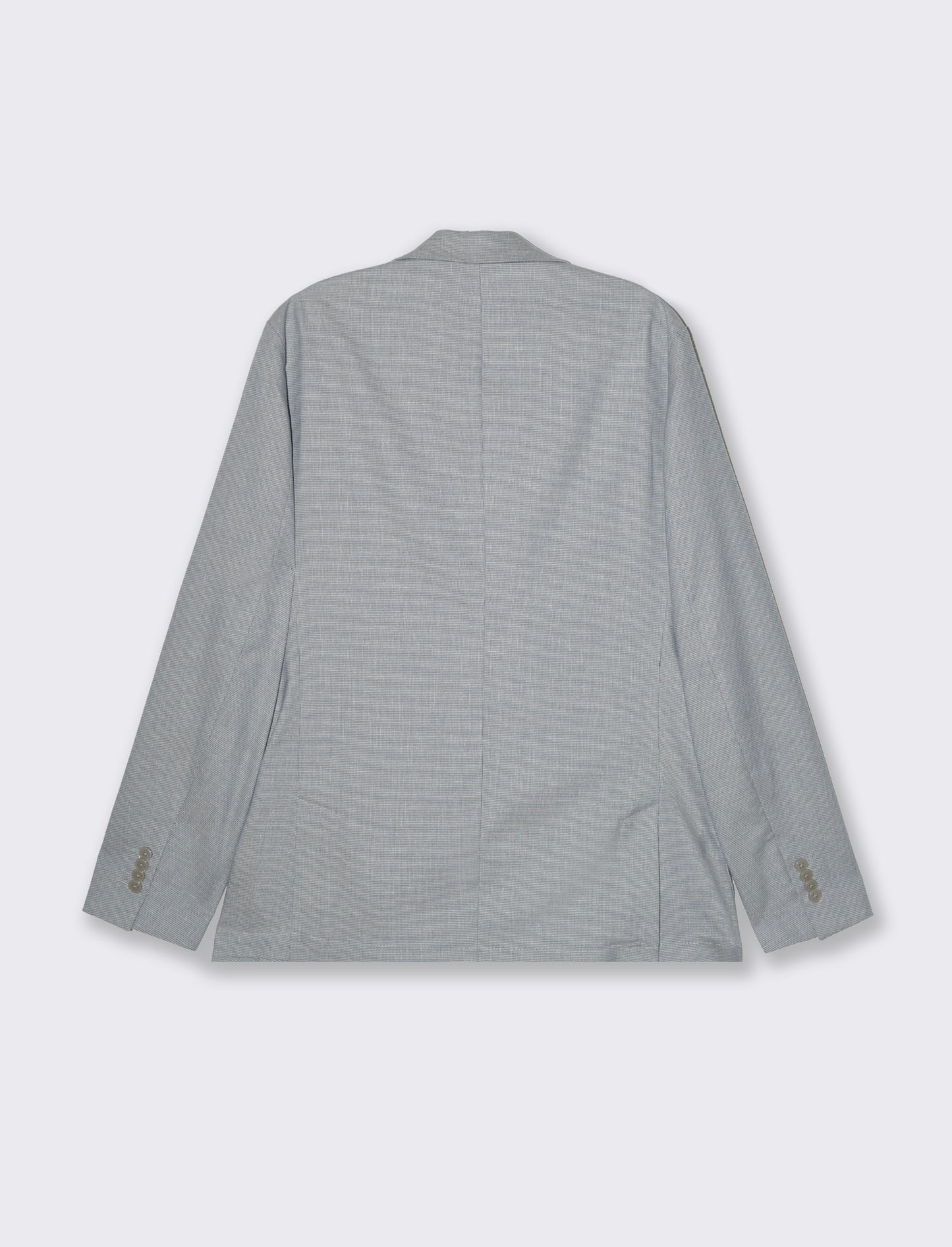 Man's linen effect suit blazer - Grey