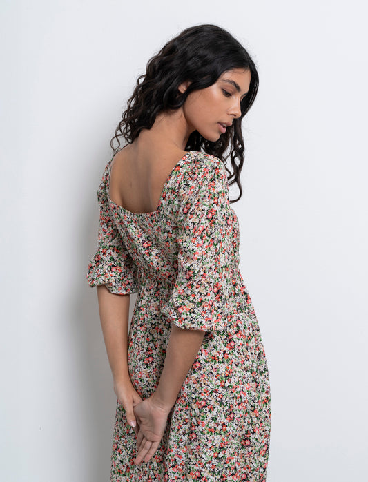 Woman's printed dress for every occasion - 