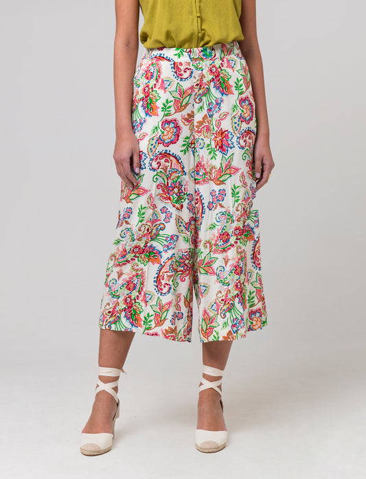 Pantalone stampato da donna - var 1