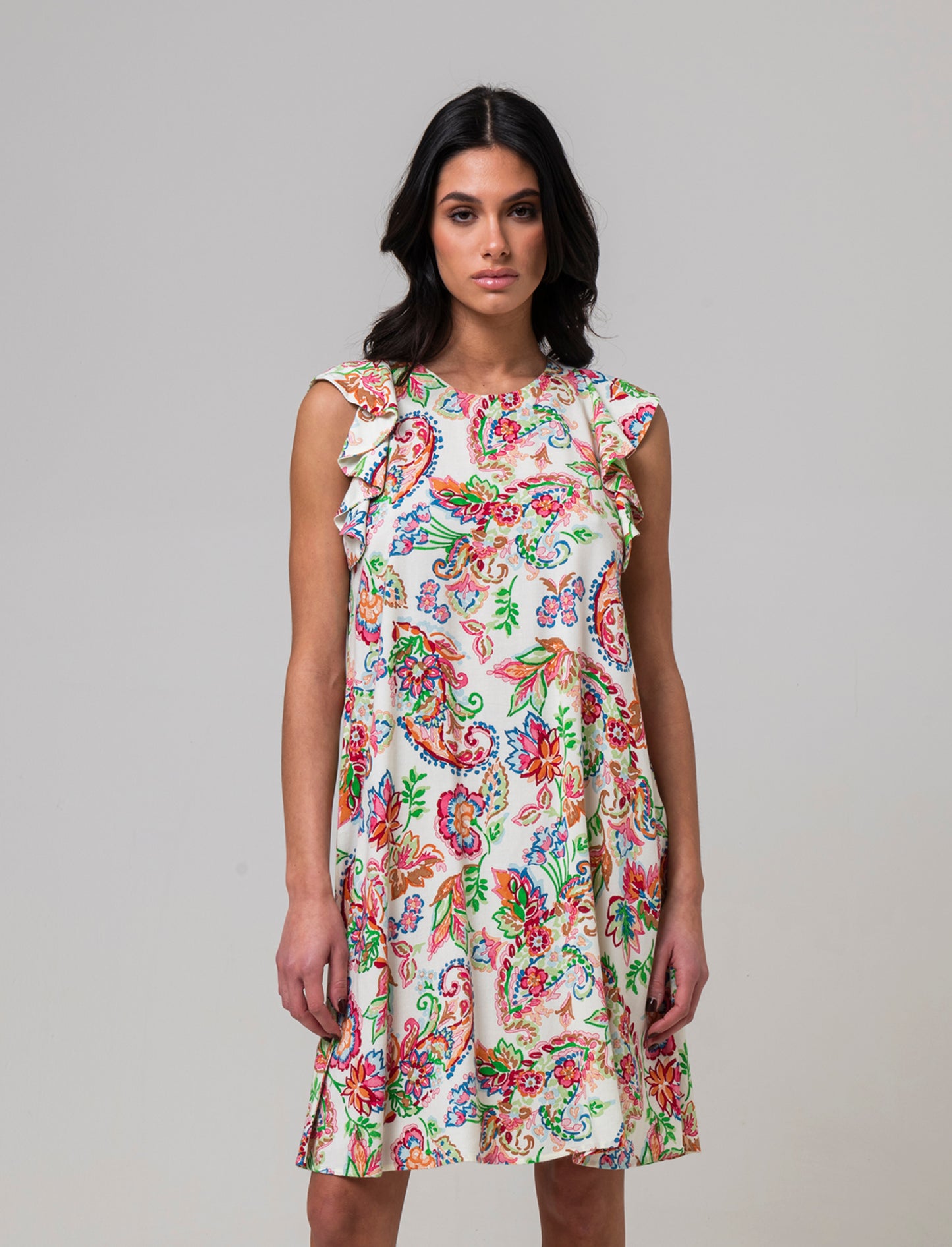 Vestito giro manica da donna - var 1