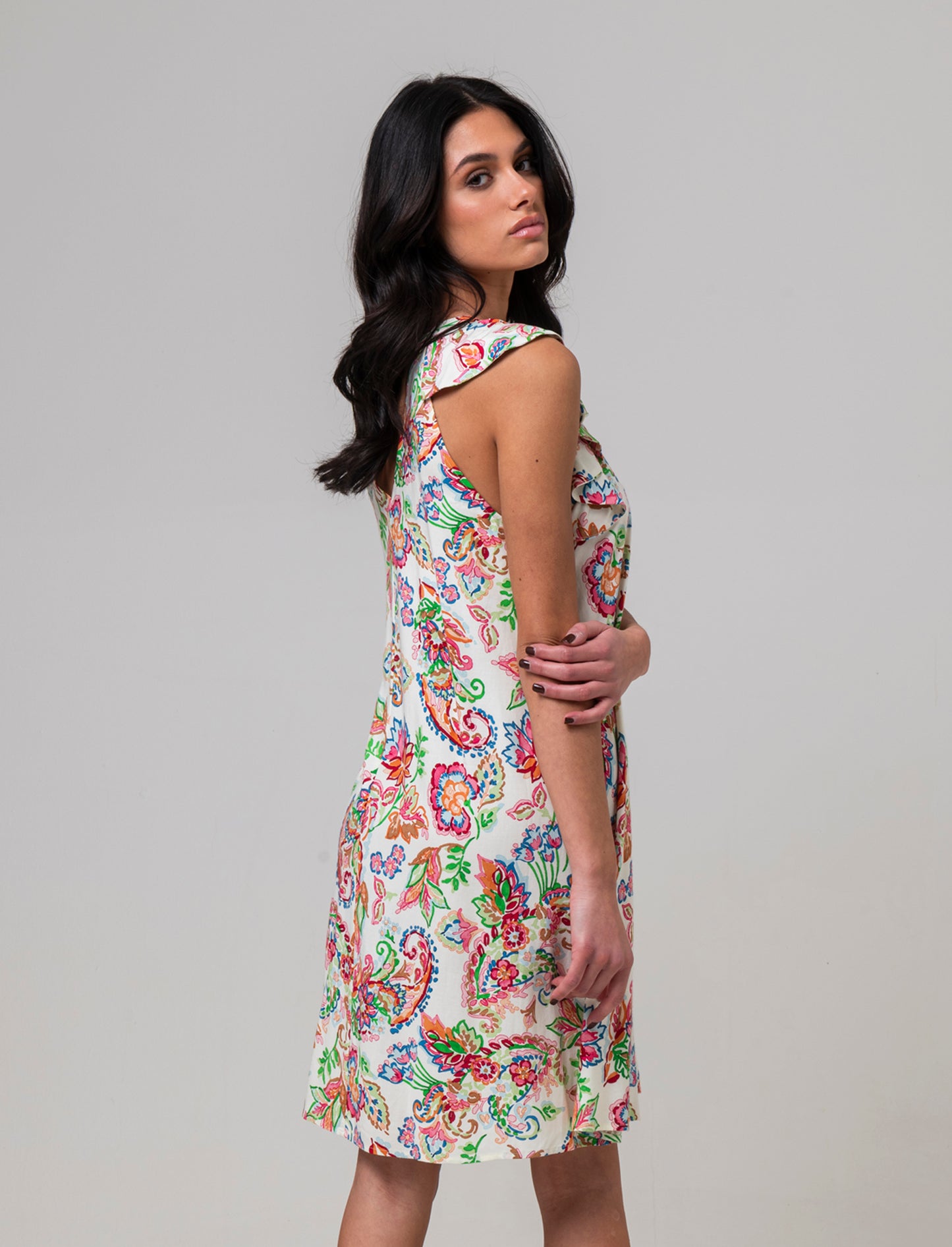 Vestito giro manica da donna - var 1