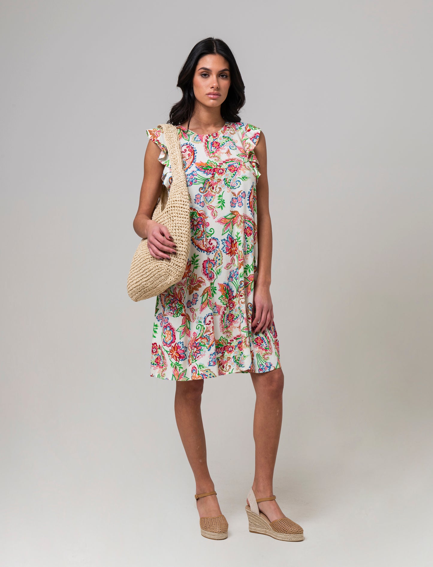 Vestito giro manica da donna - var 1