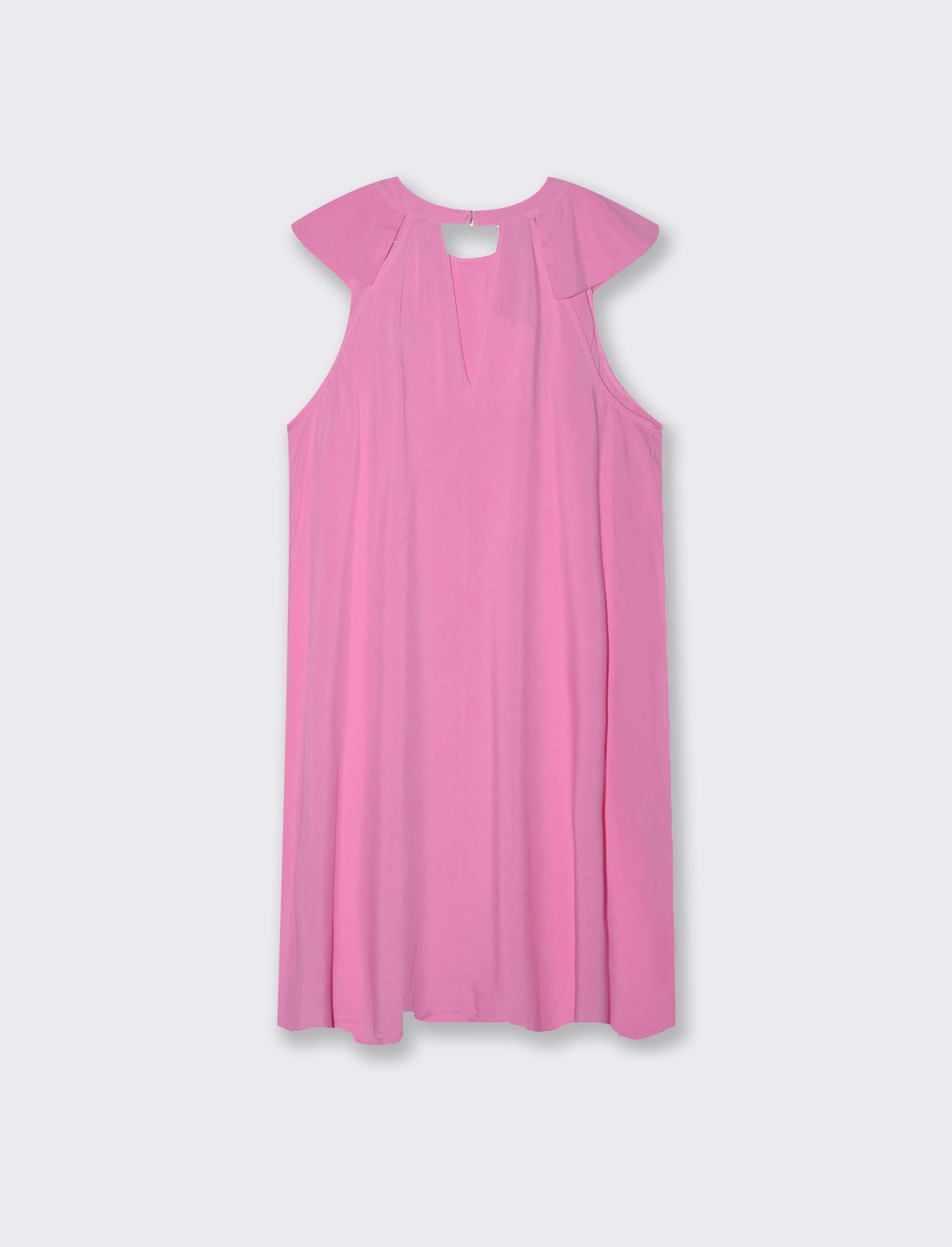 Vestito giro manica da donna - Rosa