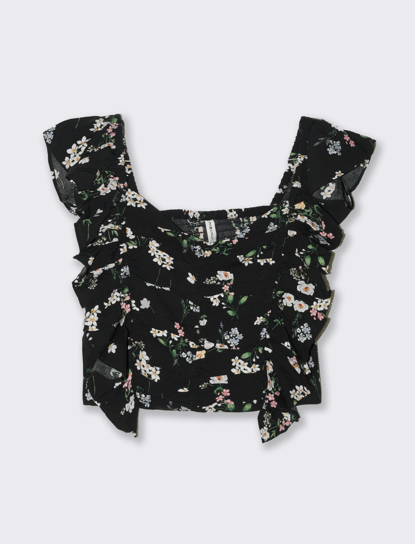 Top con rouches da donna - var 1