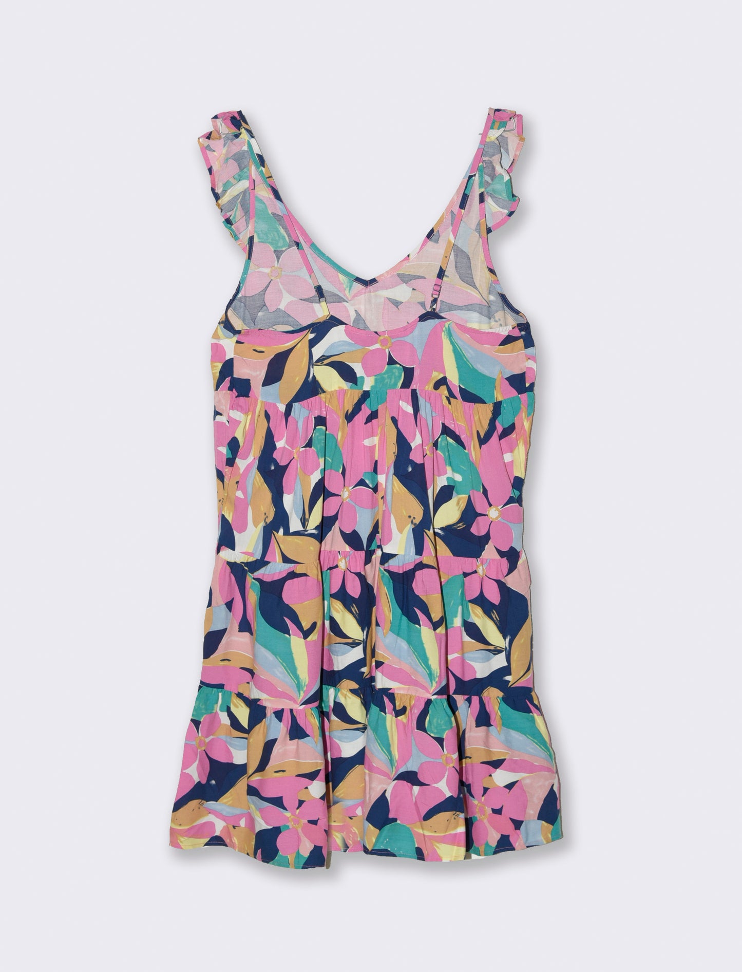 Vestito corto con rouches da donna - var 3