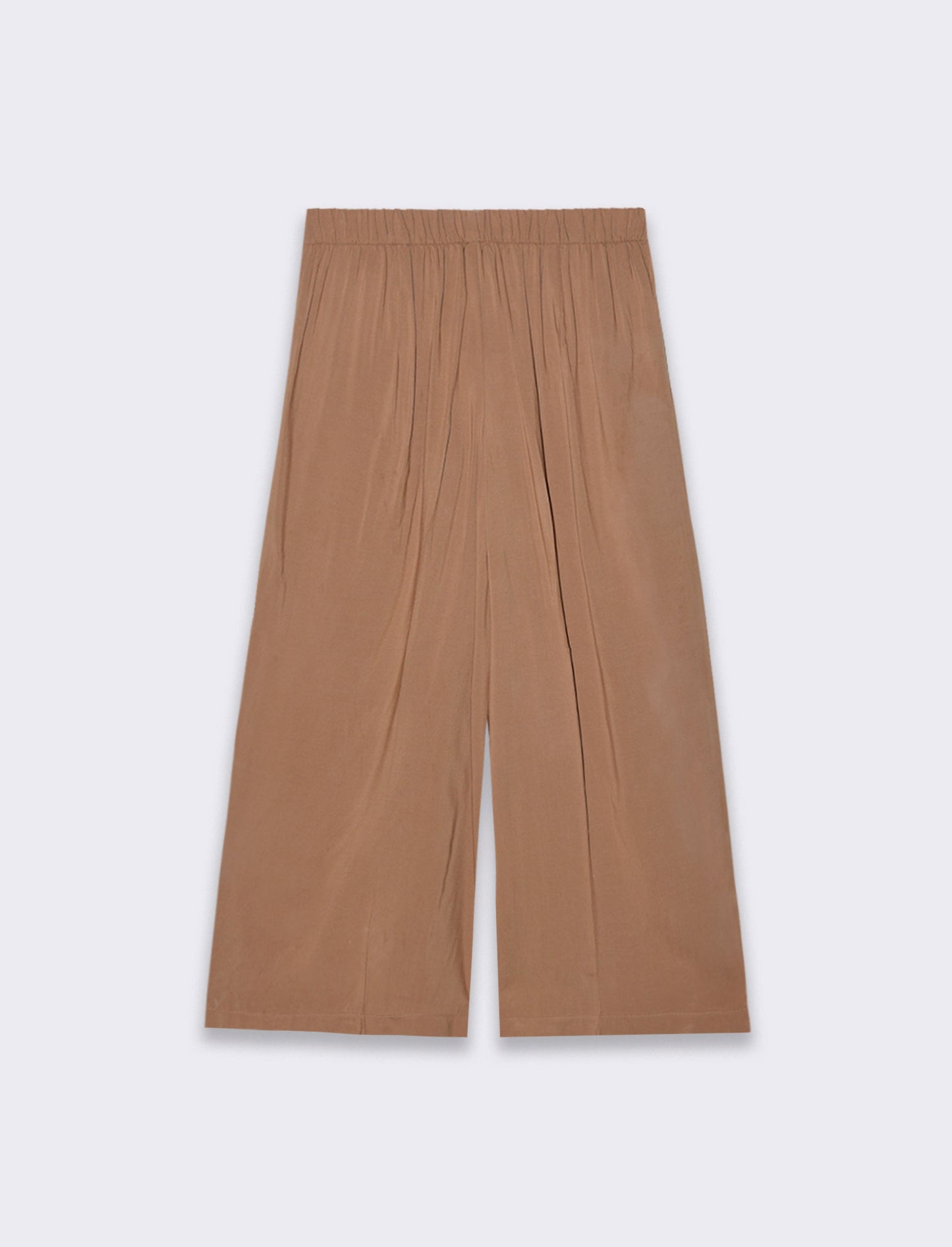 Pantalone coulotte da donna - Caramello