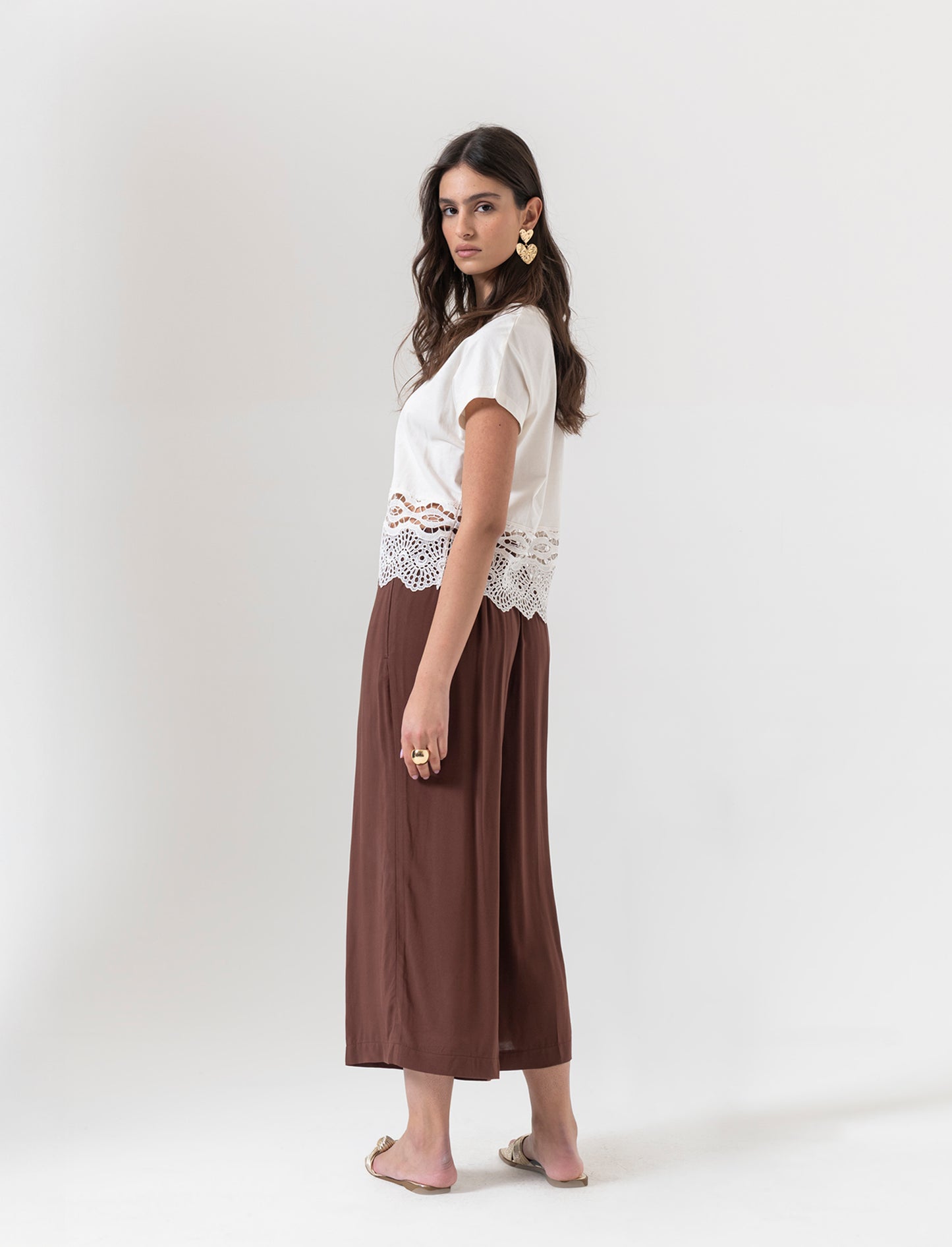 Pantalone coulotte da donna - Caffe'