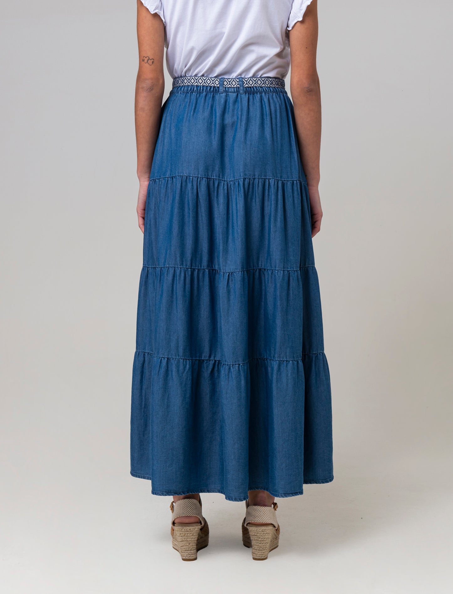 Gonna lunga da donna - DENIM SCURO