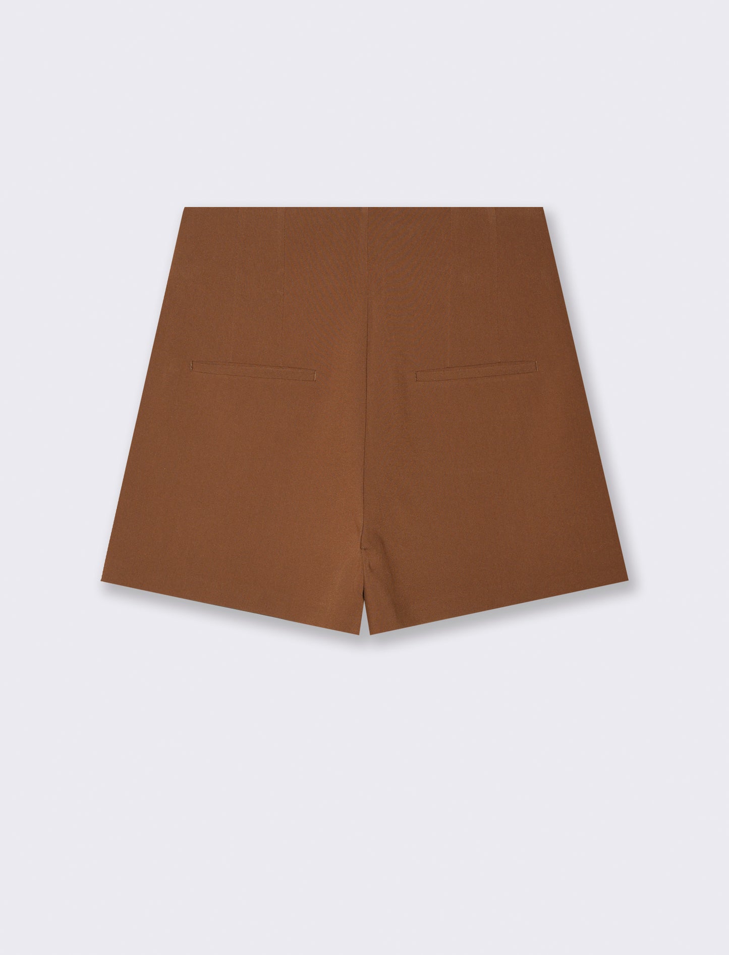 SHORT VITA ALTA - Marrone tabacco