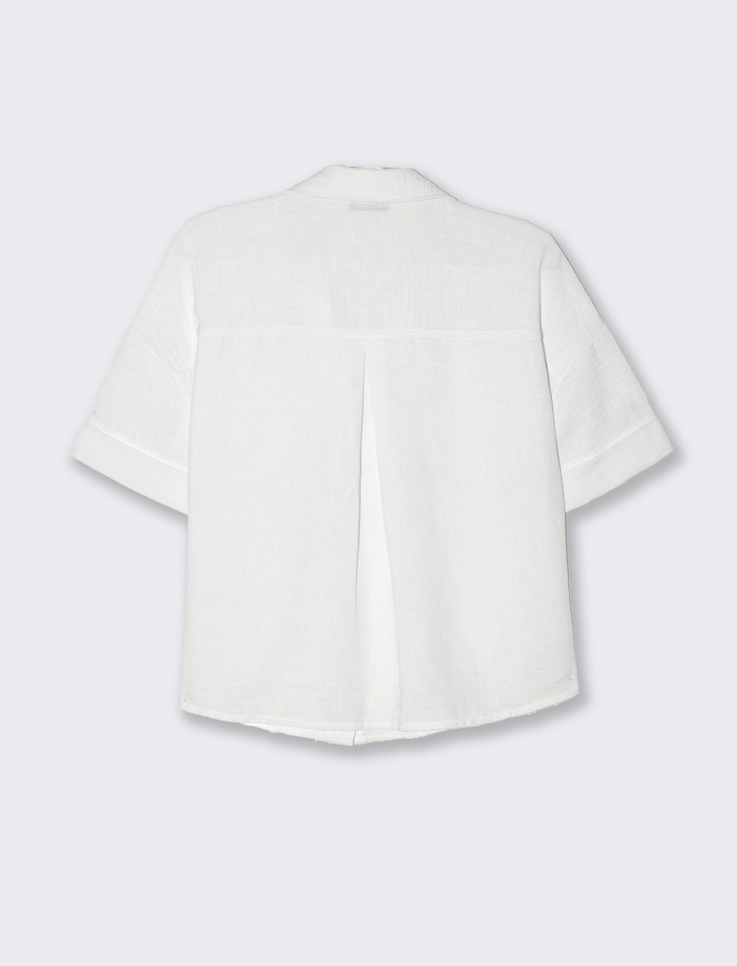 Woman's short sleeve shirt - White