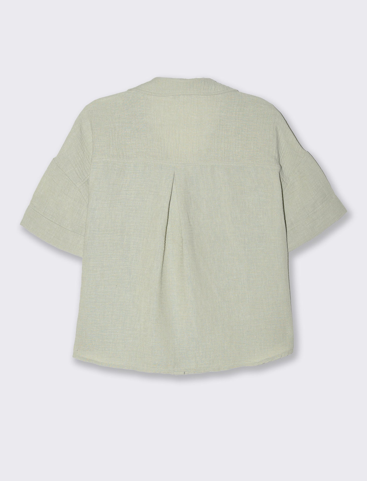 Woman's short sleeve shirt - Green