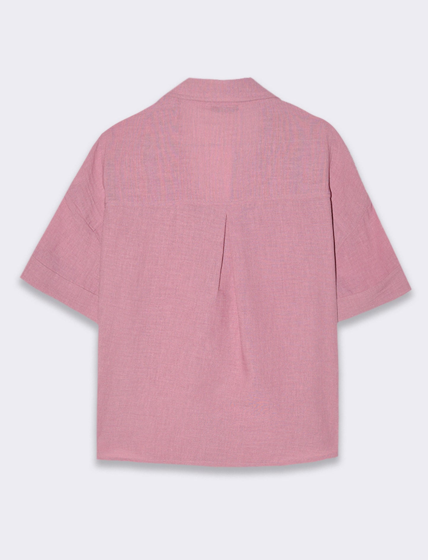 Woman's short sleeve shirt - Pink