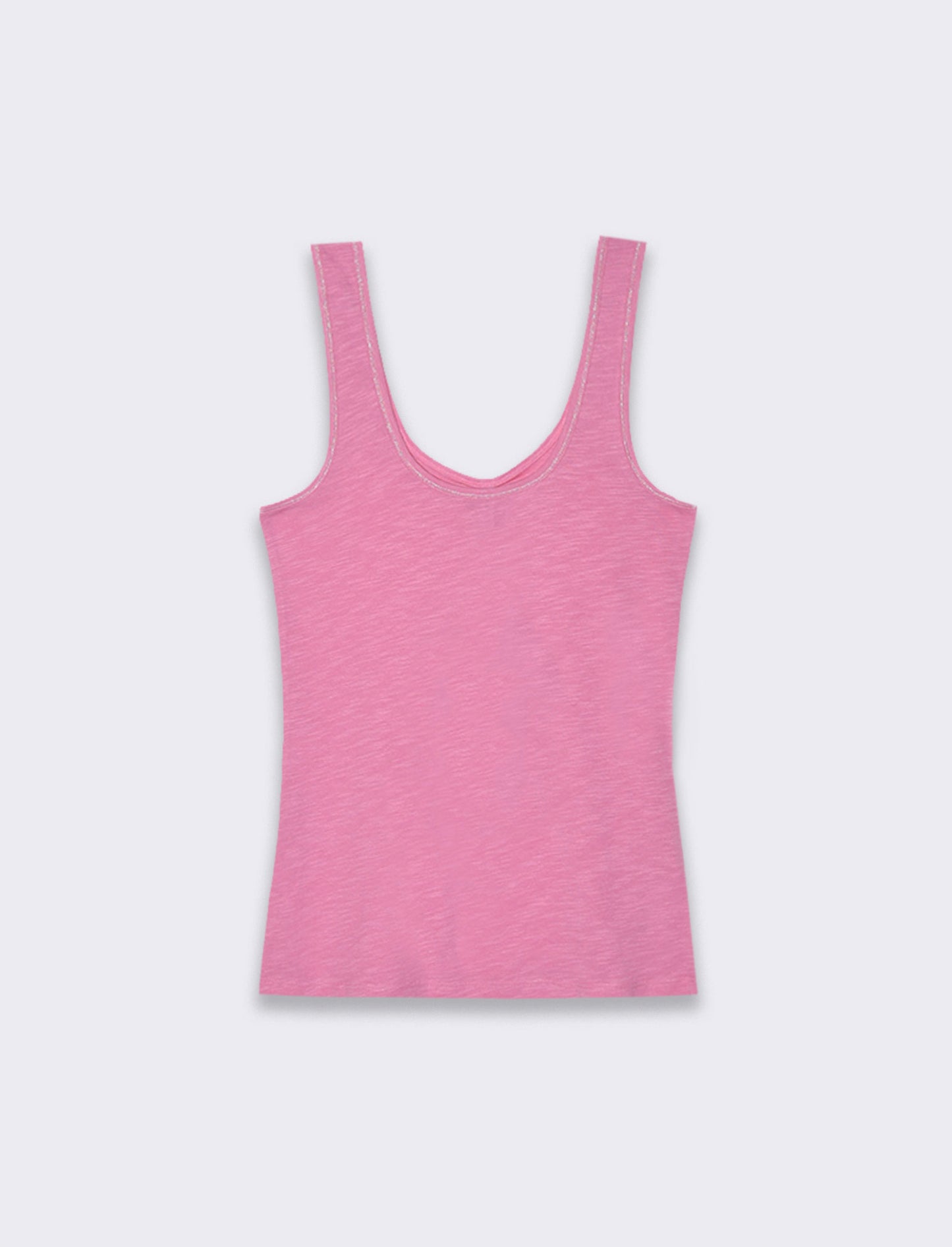 Top con passamaneria da donna - Rosa