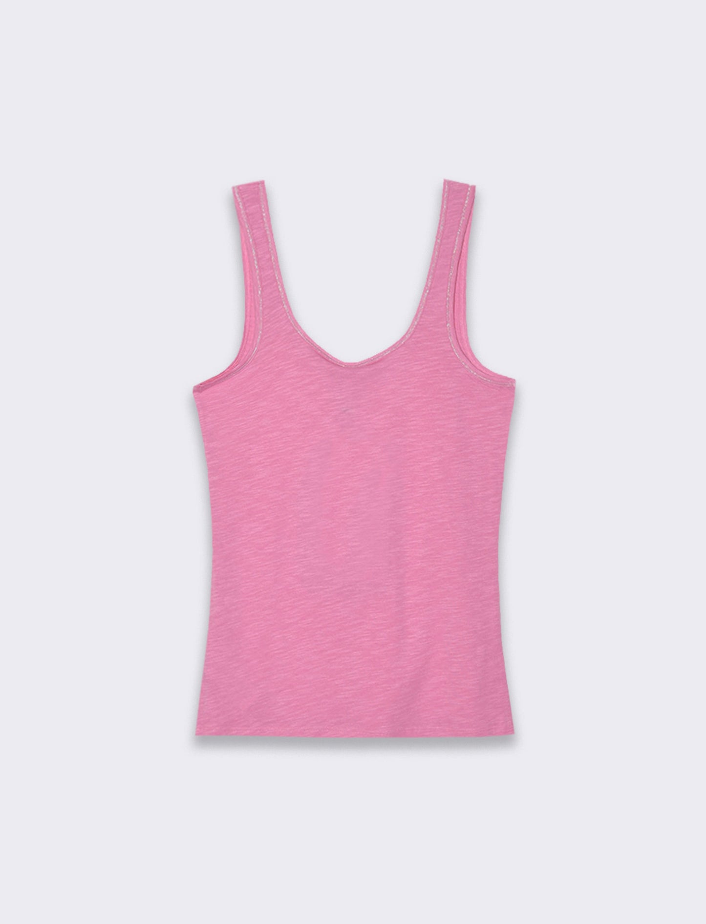 Top con passamaneria da donna - Rosa