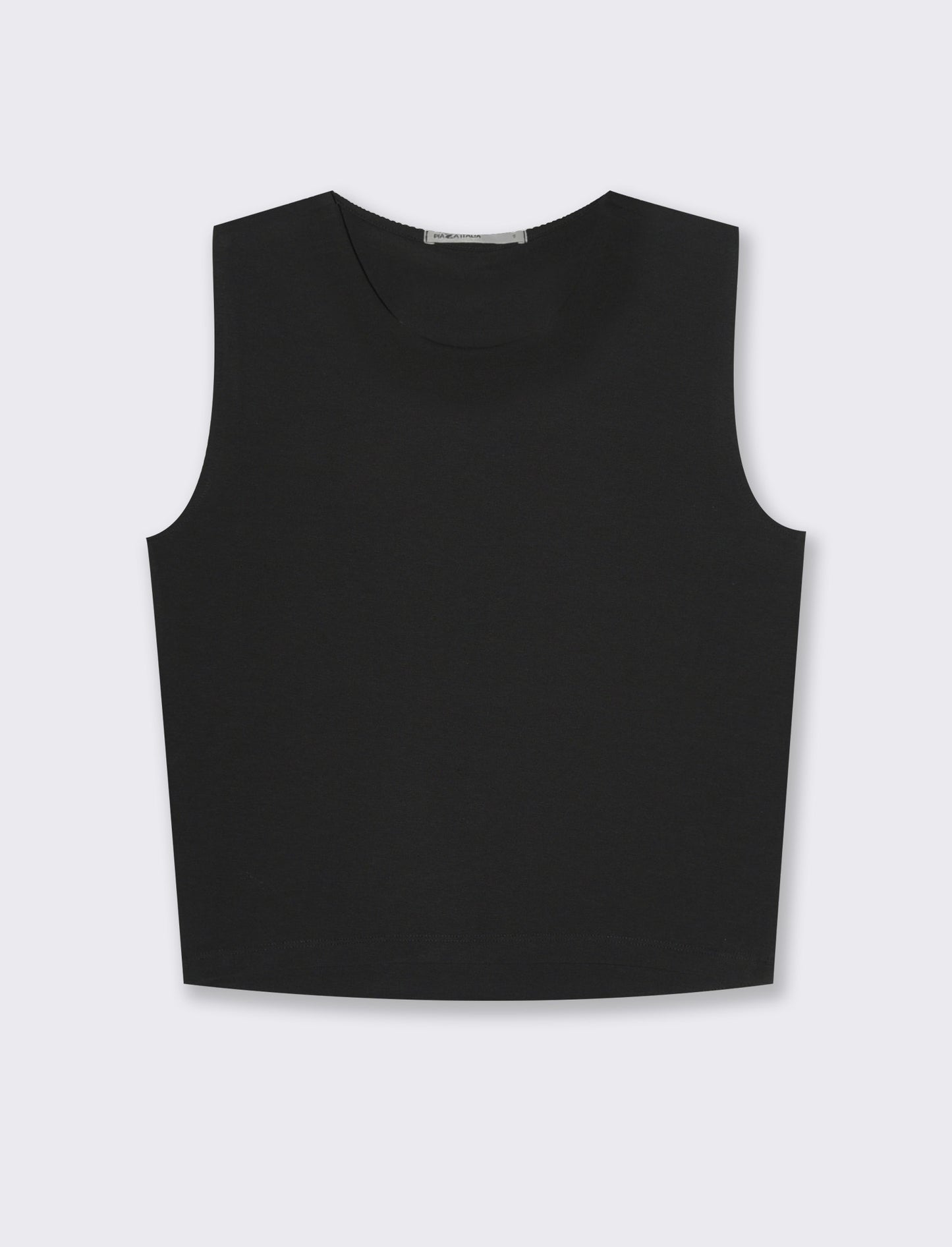Top basico da donna - Nero